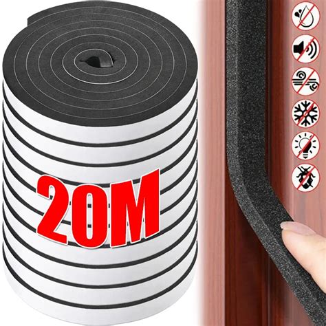 Self Adhesive Sponge Sealing Strip Window Door Anti Collision Sealing