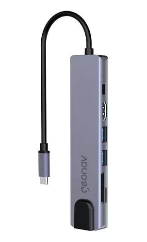 Hub Adaptador Para Macbook Pro Air Thunderbolt Usb C Hdmi 4k Frete Grátis