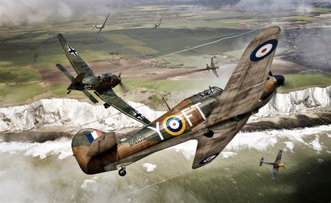 Asisbiz Hawker Hurricane I RAF 43Sqn FTY battle of Britain graphic ...