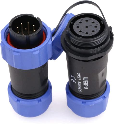 Eonvic Weipu Sp Pin Male Waterproof Connector Plug Female Socket