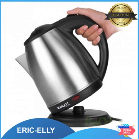 ERICELLY 2 0L Stainless Steel Electric Kettle Lazada PH