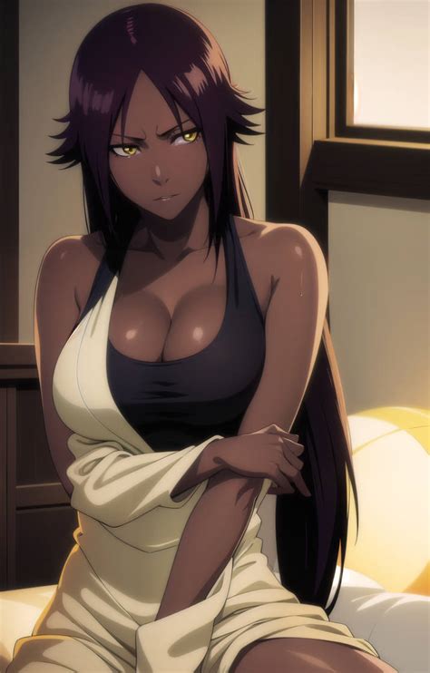 Yoruichi Shihoin - Bleach by NaughtyAngelx on DeviantArt