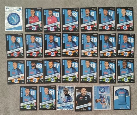 SQUADRA COMPLETA NAPOLI 27 Figurine Calciatori Panini 2022 2023 2022 23