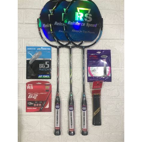 Jual Raket Badminton Rs Iso Blade Neo Ii Free Pemasangan