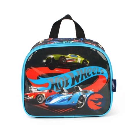 Lancheira Luxcel Hot Wheels Preto La Hw