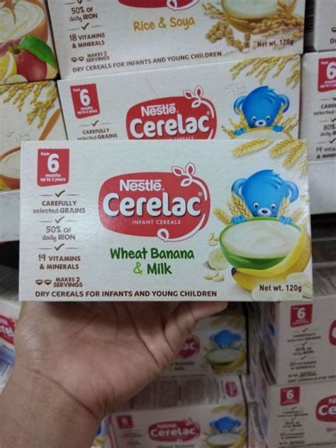 Cerelac Wheat Banana And Milk 120g Lazada Ph