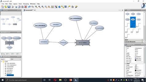 Diseño de base de datos relacionales en Yed 1 YouTube