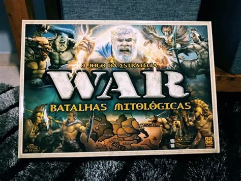 War Batalhas Mitológicas Grow Jogo De Tabuleiro Parcelamento sem