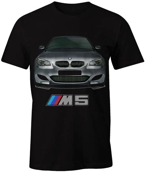 New Black T Shirt Bmw M Power M5 E60 Shirts Mens Tshirts Black Tshirt