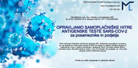 Samopla Ni Ki Hitri Antigenski Testi Na Sars Cov Sentrupert Si