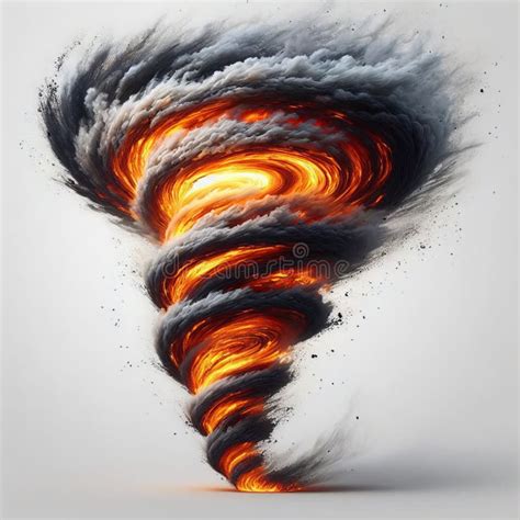 Fire Tornado A Rare Weather Phenomenon That Occurs Whn A F Stock