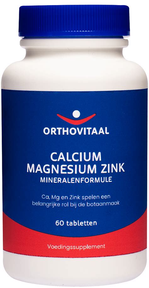 Calcium Magnesium Zink Tabletten Orthovitaal Nova Vitae