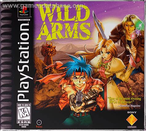 Wild Arms Sony Playstation Artwork Box