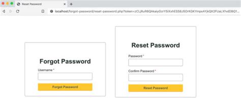 PHP Forgot Password Recover Code - Phppot