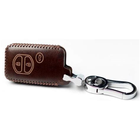 Genuine Leather Car Key Case Cover For Toyota Land Cruiser Prado