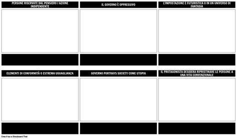 Modello Di Elementi Distopici Storyboard Af It Examples