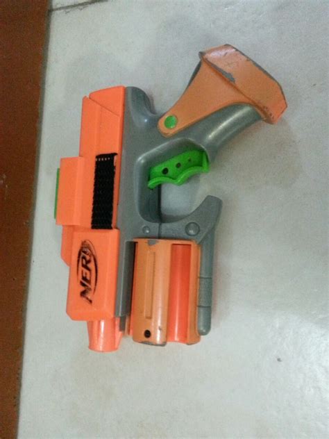 Pistola Nerf Naranja 11000 En Mercado Libre