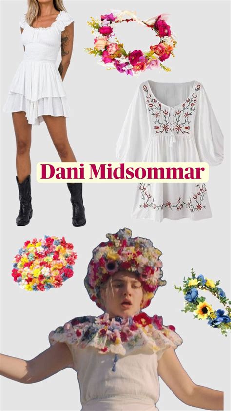 Dani Midsommar horror Halloween costume inspo/idea perfect for solo or ...