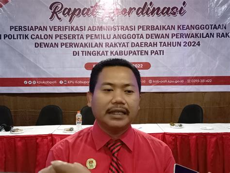 Kpu Koordinasi Dengan Parpol Terkait Perbaikan Verifikasi Administrasi