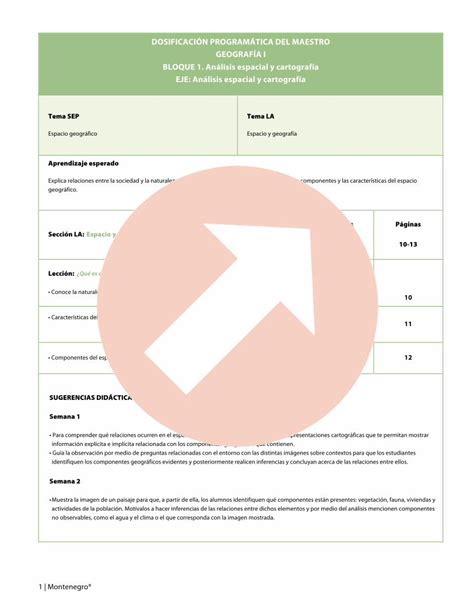 Pdf Dosificaci N Program Tica Del Maestro Montenegroeditores