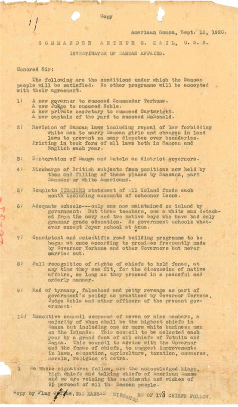 Records of the Government of American Samoa (Record Group 284