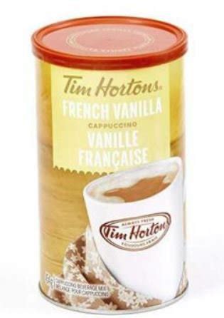 TIM HORTONS French Vanilla Cappuccino Beverage Mix, 2 x454 grams/