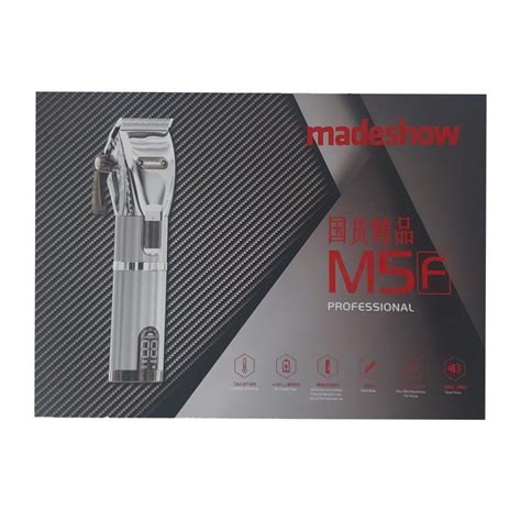 (Corte) Madeshow M5f Fade Cordless Bivolt – Mundo das Máquinas Oficial