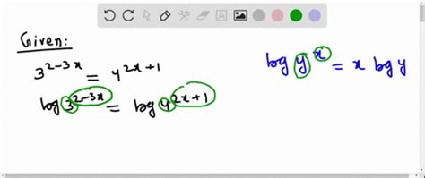 SOLVED Find The Exact Solution Using Common Logarithms And A Two