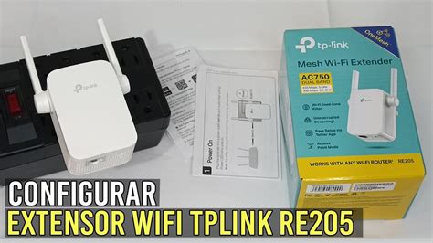 Cómo Configurar REPETIDOR WiFi TpLink RE205 Doble Banda desde el