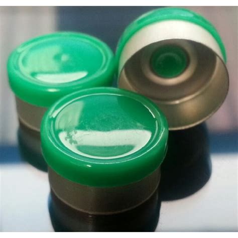 Green West Pharma 13mm Smooth Gloss Flip Cap Seals