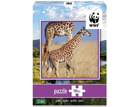 Ambassador Puzzle WWF Giraffen 100Teile Puzzle 24 104 Teile