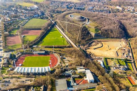 Bochum aus der Vogelperspektive Sportstätten Gelände der Arena des