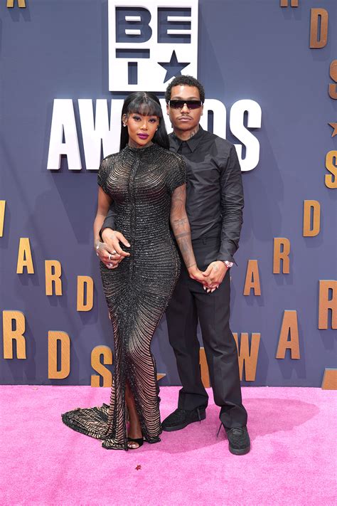 Summer Walker Shines in Beaded Bodycon Gown & Mules at BET Awards 2023