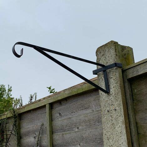 Hanging Basket Brackets For Concrete Fence Posts Set Of