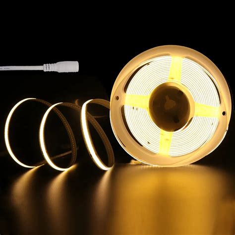 Bande Lumineuse Led Cob Flexible Haute Densit Clairage Lin Aire