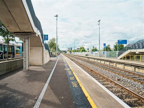 Broombridge Train Station And Tram Terminus Monday August