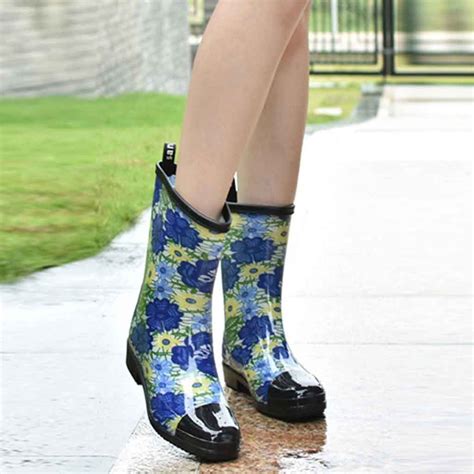 Black Of Friday Deals Women S Rubber Rain Boots Clearance