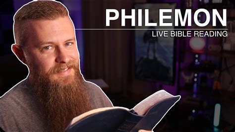 Philemon New Testament KJV Audio Bible Live Bible Reading YouTube