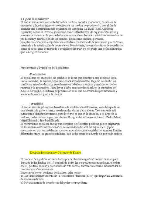 Socialismo - jhfdjhdsjhsdjhdsjh - 1 ¿Qué es socialismo? El socialismo es una corriente