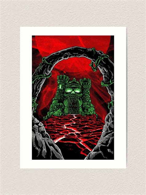 "Castle Grayskull" Art Print by Traillblazer84 | Redbubble