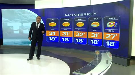 Pronóstico del tiempo para Monterrey 11 de octubre de 2024 Telediario