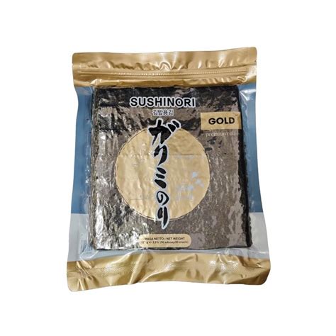 Algi Morskie Yaki Sushi Nori Gold 50 Ark 125 G