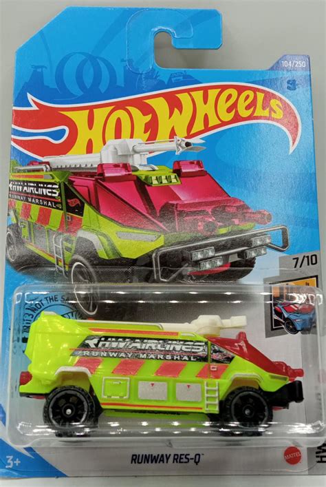 Carrinho Hot Wheels Runway Res Q JIHY5 HW Metro Mattel Toyshow Tudo De Marvel DC Netflix