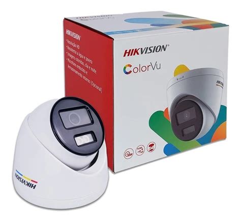 Camera Hikvision Ip 4mp Colorvu Dome Ds 2cd1347g0 L 2 8mm