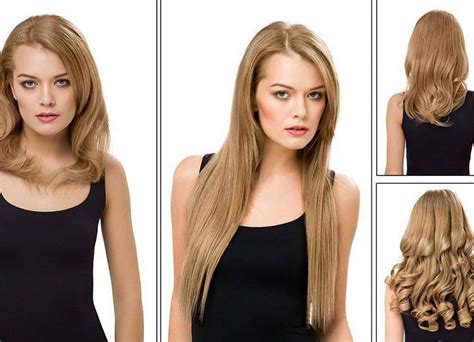 Накладные волосы на заколках