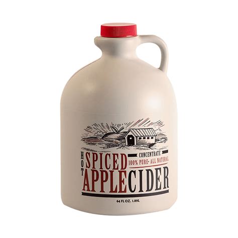 Mountain Cider Co 64 Oz Jug Hot Apple Spiced Cider Concentrate