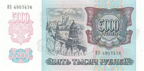 Все купюры России с 1992-2014