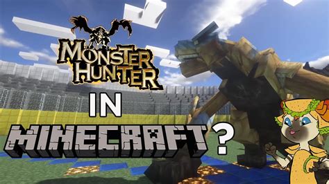 Monster Hunter In Minecraft Monster Hunter Frontier Craft Youtube