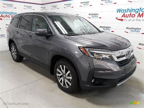 Modern Steel Metallic Honda Pilot Ex L Awd Photo