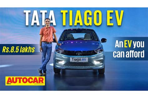 New Tata Tiago Ev Hatchback Price Design Interior Features Range